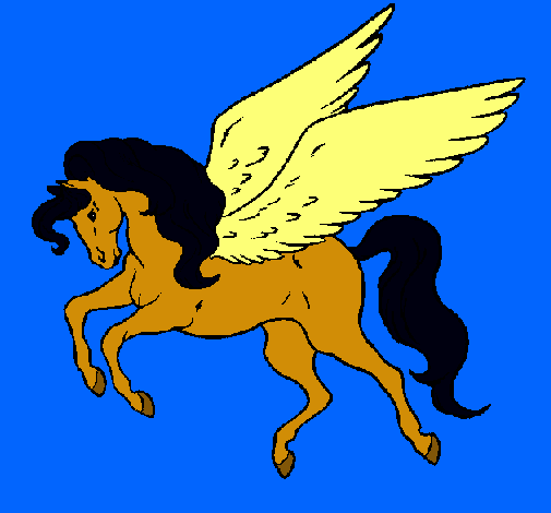 Pegaso volando