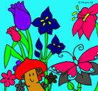 Dibujo Fauna y flora pintado por mariqgs