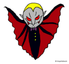 Dibujo Vampiro terrorífico pintado por drgrfzssz