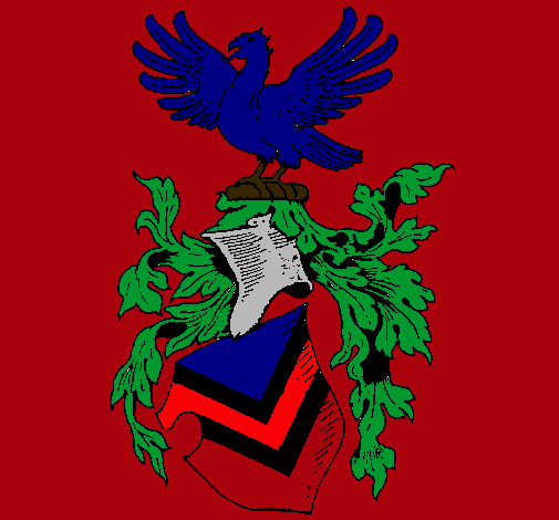 Escudo de armas y aguila 