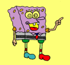 Dibujo Bob Esponja pintado por bogas