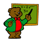 Dibujo Profesor oso pintado por Charbely