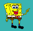 Dibujo Bob Esponja pintado por Esponja