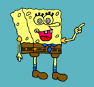 Dibujo Bob Esponja pintado por bopesponja