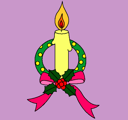 Vela de navidad III