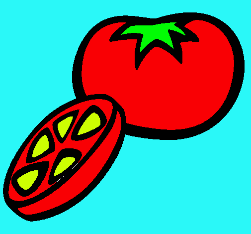 Dibujo de Tomate pintado por Tomates en  el día 07-12-10 a las  03:48:26. Imprime, pinta o colorea tus propios dibujos!