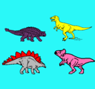 Dibujo Dinosaurios de tierra pintado por JUAN2211