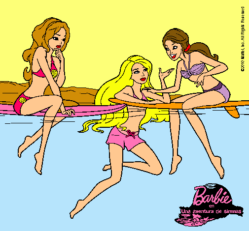 Barbie y sus amigas