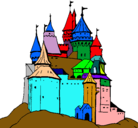Dibujo Castillo medieval pintado por DAVID4