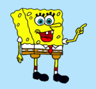 Dibujo Bob Esponja pintado por albamarfer