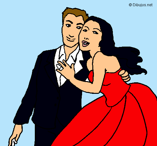 Dibujo Marido y mujer pintado por nataly1