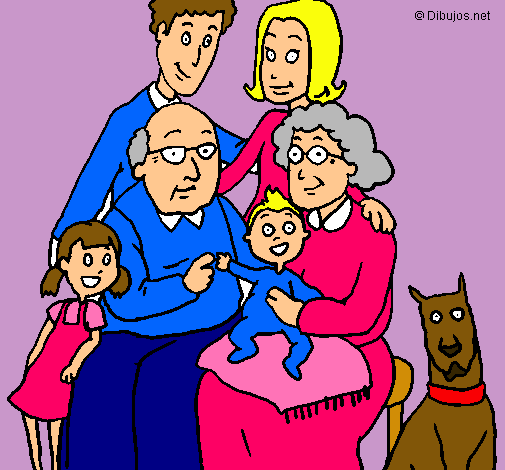 Dibujo Familia pintado por LAMOLI 