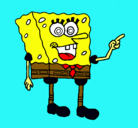 Dibujo Bob Esponja pintado por marco