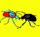 Dibujo Escarabajos pintado por MARC