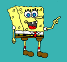 Dibujo Bob Esponja pintado por michel