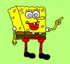 Dibujo Bob Esponja pintado por ines6