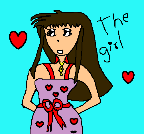 The girl