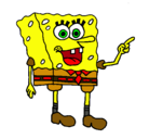 Dibujo Bob Esponja pintado por hugito