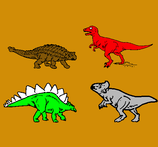 Dinosaurios de tierra