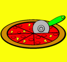 Dibujo Pizza pintado por julio_