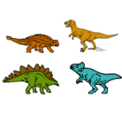 Dibujo Dinosaurios de tierra pintado por natalosa23