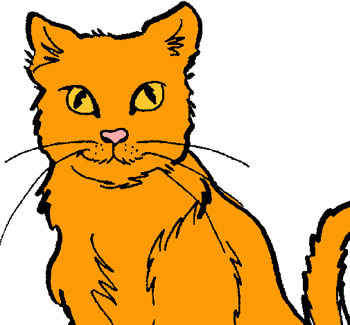 Dibujo Gato pintado por manelet