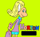Dibujo Horton - Sally O'Maley pintado por hari