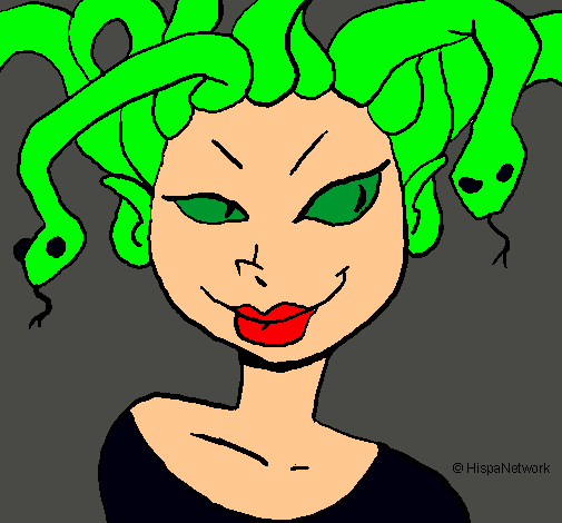 Mujer medusa