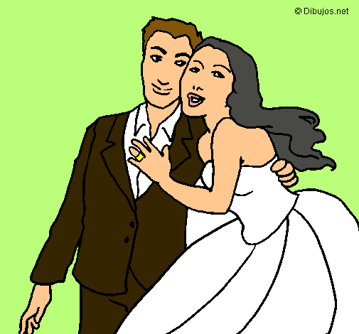 Dibujo Marido y mujer pintado por LAMOLI 