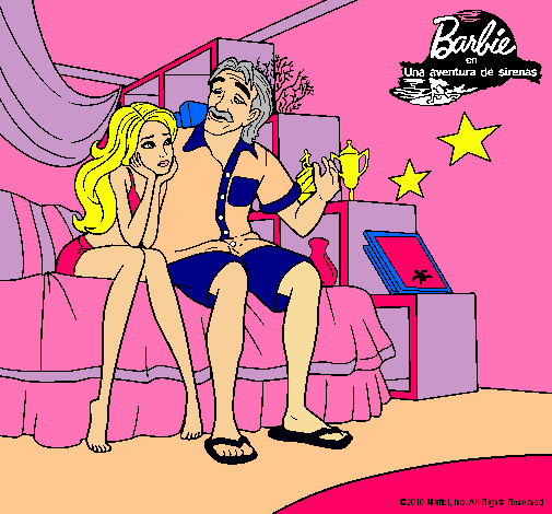 Barbie con su padre