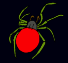 Dibujo Araña venenosa pintado por Marcos