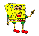 Dibujo Bob Esponja pintado por chica58