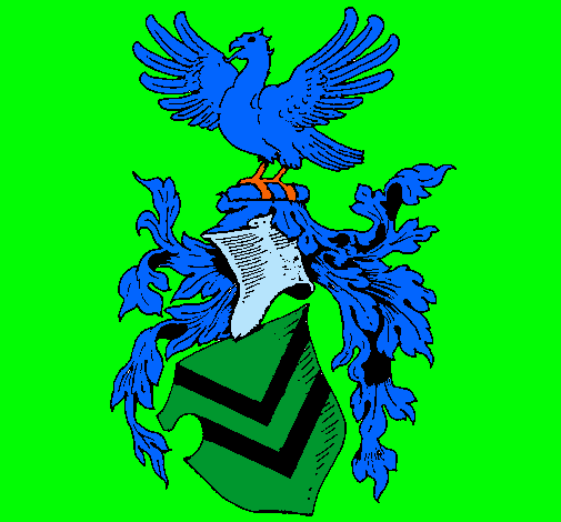 Escudo de armas y aguila 