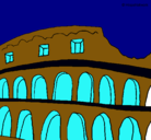 Dibujo Coliseo pintado por avatar