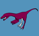 Dibujo Velociraptor II pintado por vvvv
