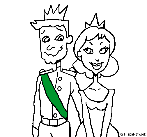 Príncipe y princesa