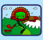 Dibujo Quetz pintado por Quetzal 