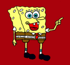 Dibujo Bob Esponja pintado por anbt