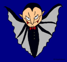 Dibujo Vampiro terrorífico pintado por eva365laguapa