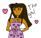 Dibujo The girl pintado por kirara