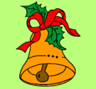 Dibujo Campana de navidad pintado por kelvis