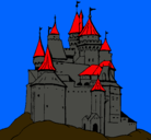 Dibujo Castillo medieval pintado por Gregorio