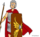 Dibujo Soldado romano II pintado por VanBroc