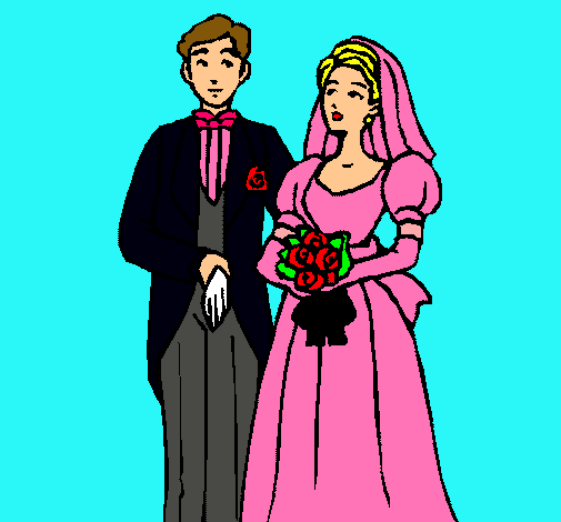 Dibujo Marido y mujer III pintado por zita