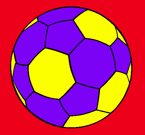 Dibujo Pelota de fútbol II pintado por caperu