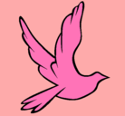 Dibujo Paloma de la paz al vuelo pintado por 661962169