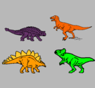 Dibujo Dinosaurios de tierra pintado por KARELYS