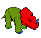 Dibujo Triceratops II pintado por 67389u