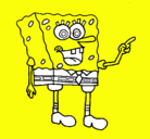 Dibujo Bob Esponja pintado por jgtd