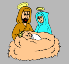 Dibujo Natividad pintado por gatita555